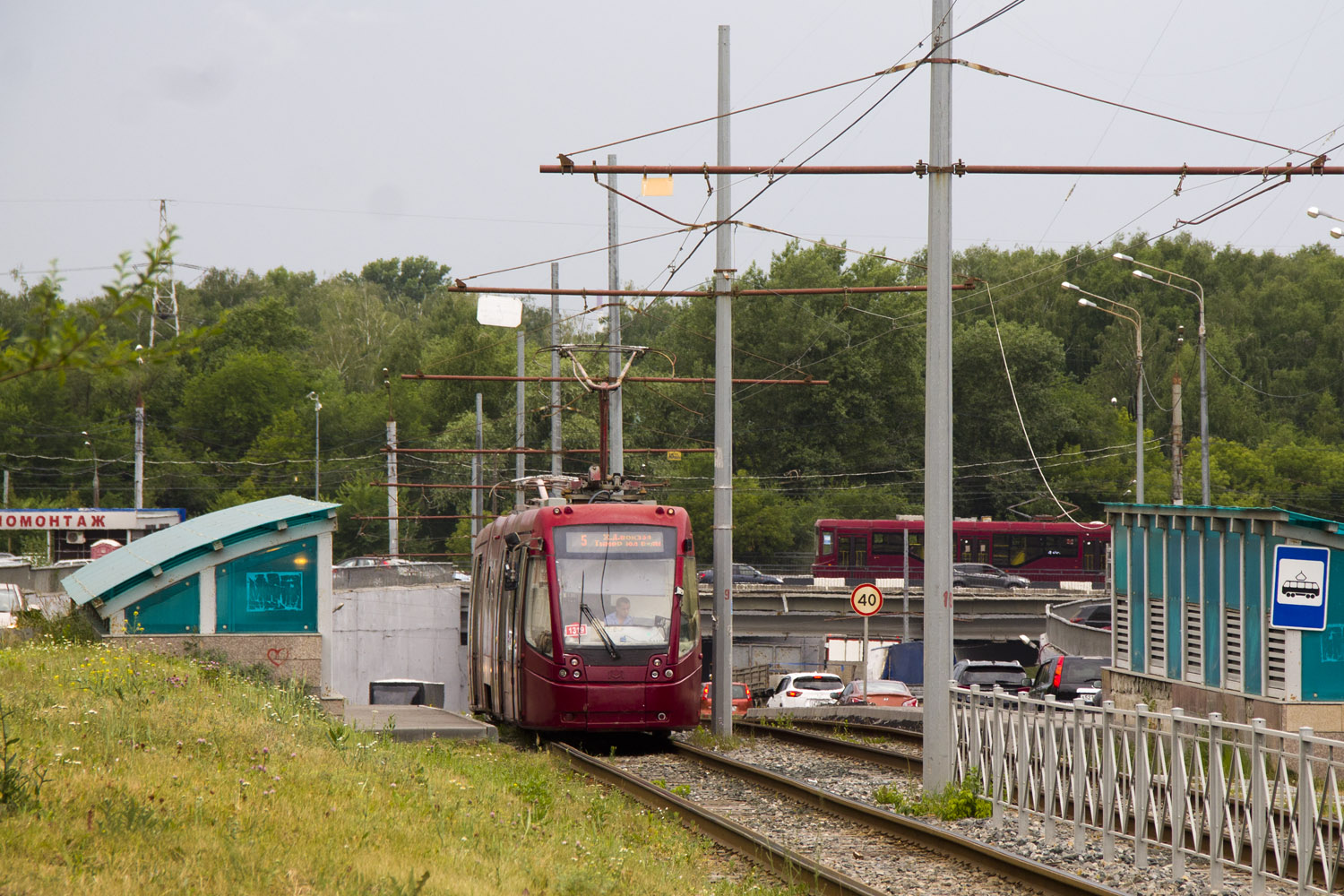 Kazany, BKM 84300M — 1319; Kazany — Big tram circle