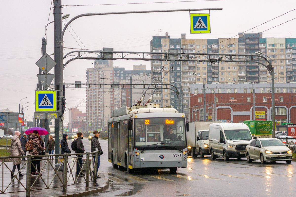 Санкт-Петербург, Тролза-5265.00 «Мегаполис» № 3521