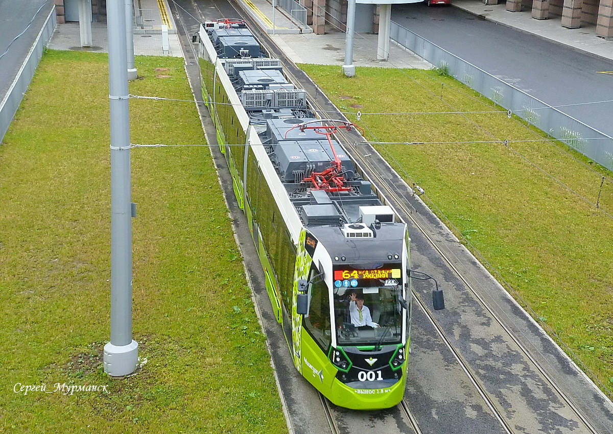 Санкт-Петербург, Stadler B85600M № 001