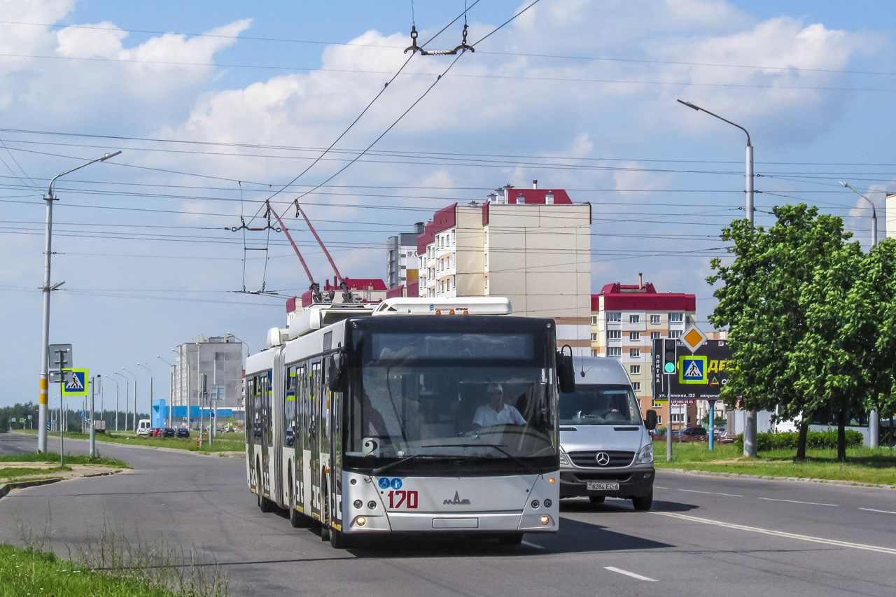 Бобруйск, МАЗ-215Т № 170
