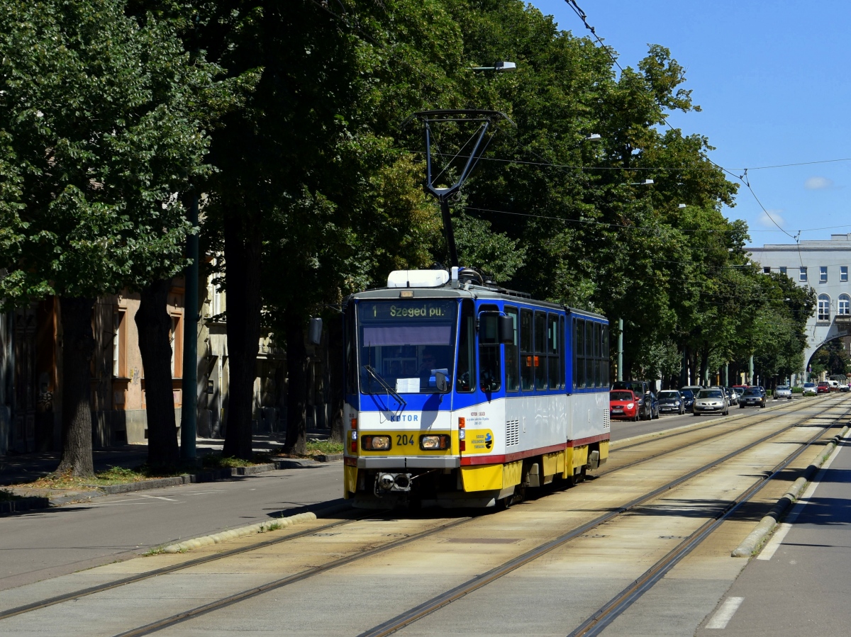 Szeged, Tatra KT4DMC № 204