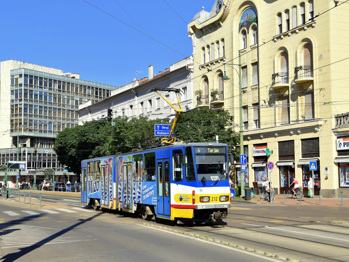 Сегед, Tatra KT4DMC № 212