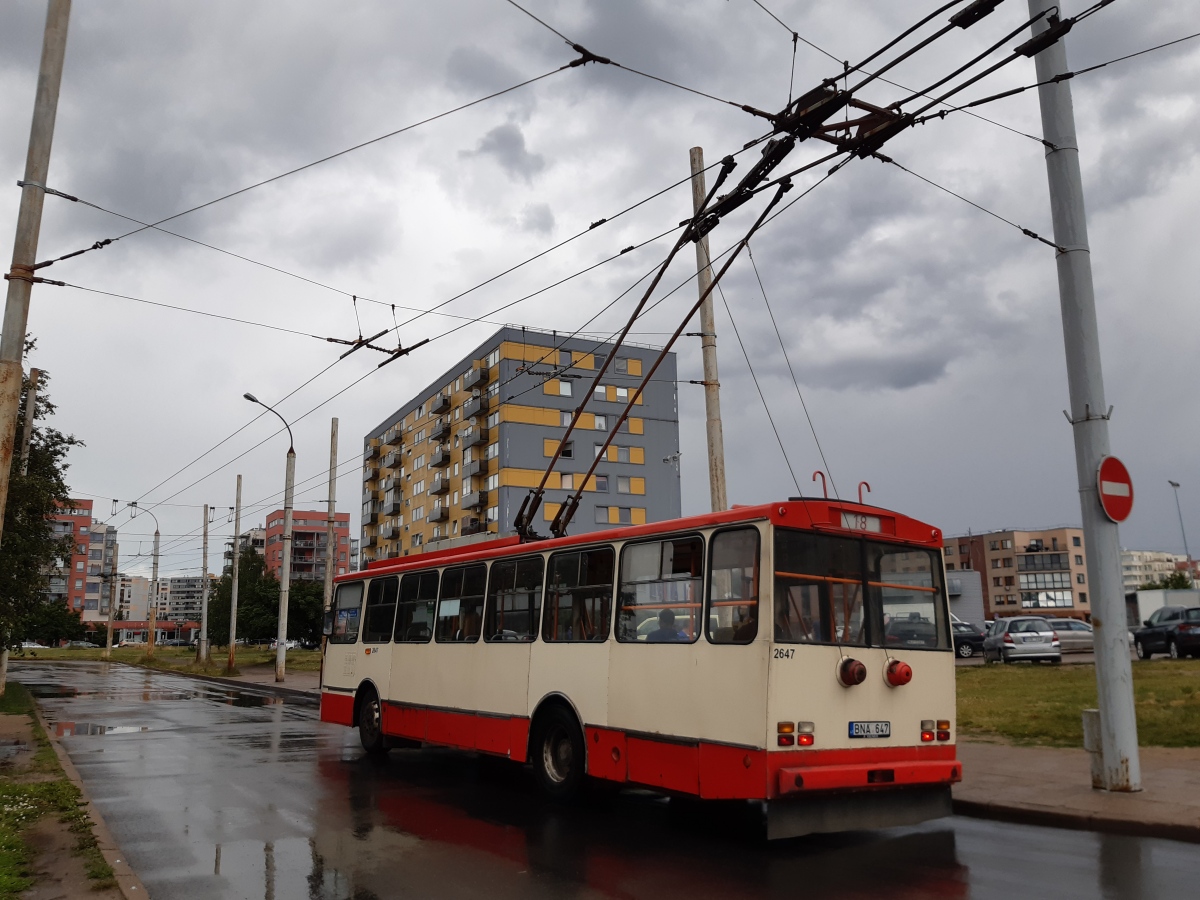 Vilnius, Škoda 14Tr13/6 N°. 2647 Vilnius, Škoda 14Tr13/6 N°. 2647
