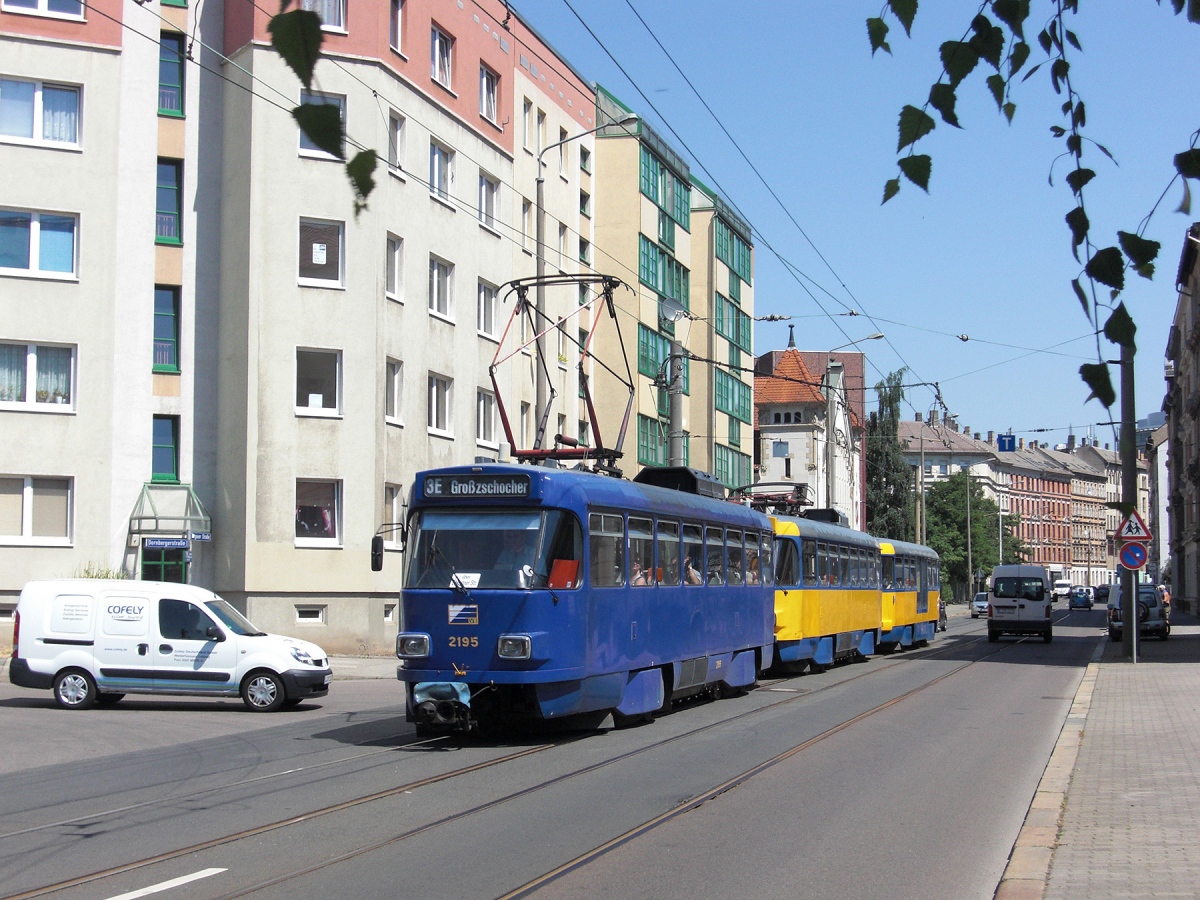 Лейпциг, Tatra T4D-M1 № 2195
