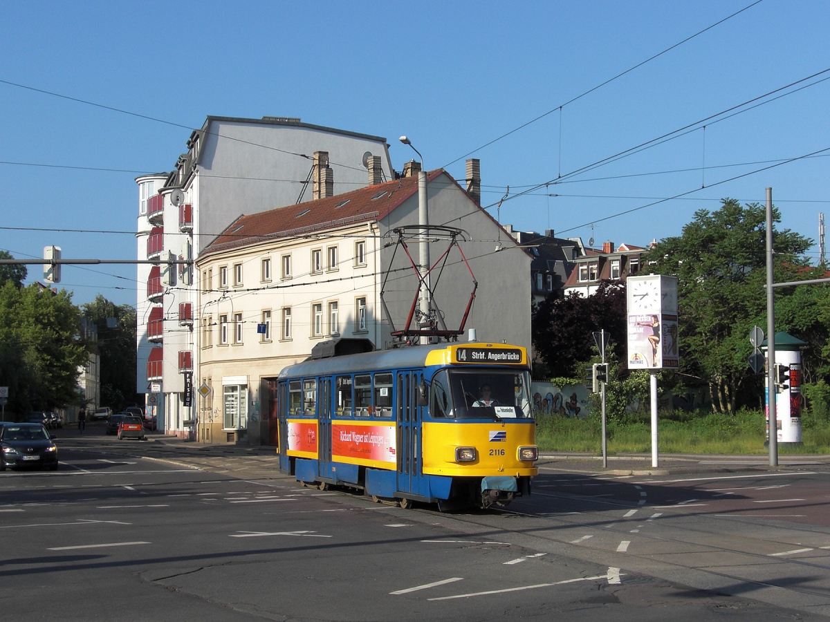 Лейпциг, Tatra T4D-M1 № 2116