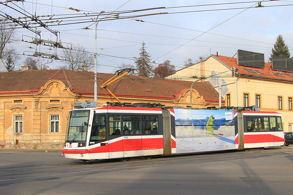 Брно, Škoda 03T6 Anitra № 1808