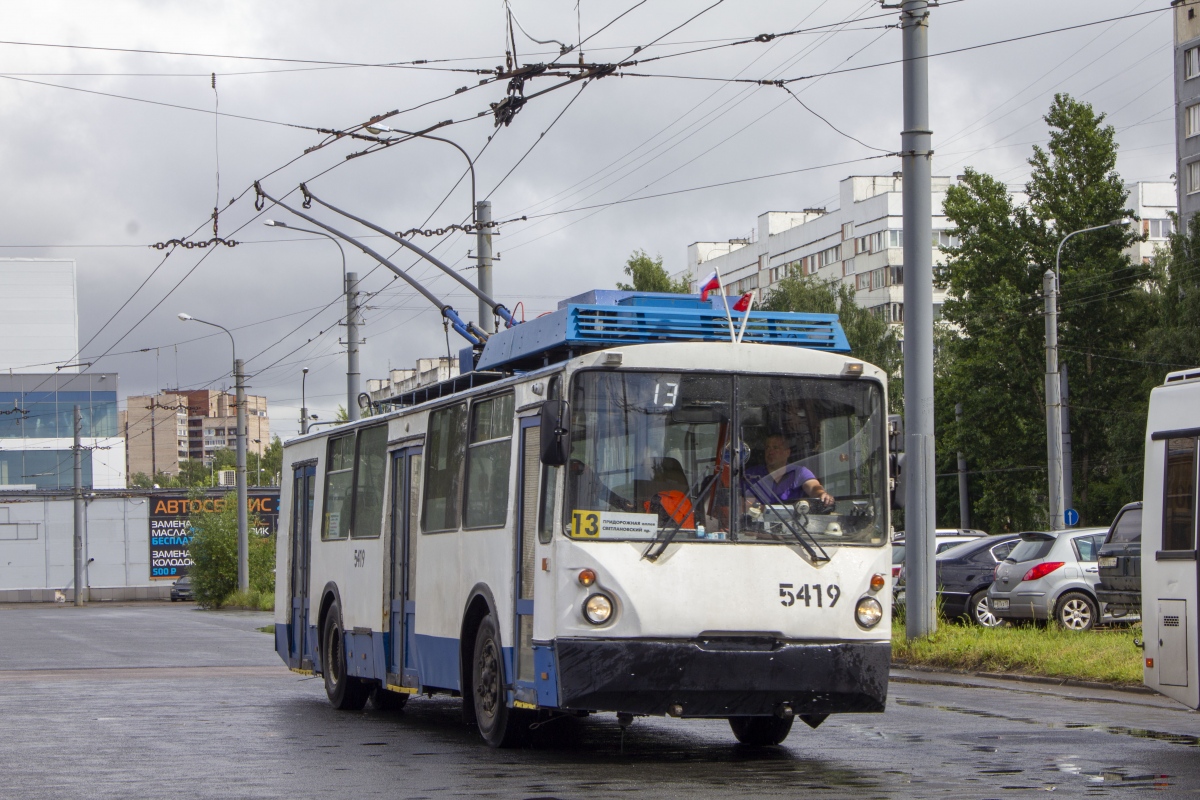 Санкт-Петербург, ВЗТМ-5284 № 5419