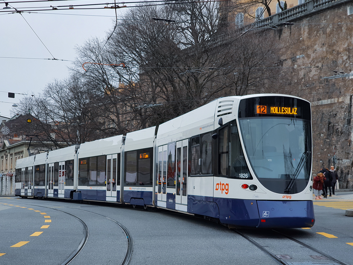 Женева, Stadler Tango ZR № 1826 Женева, Stadler Tango ZR № 1826