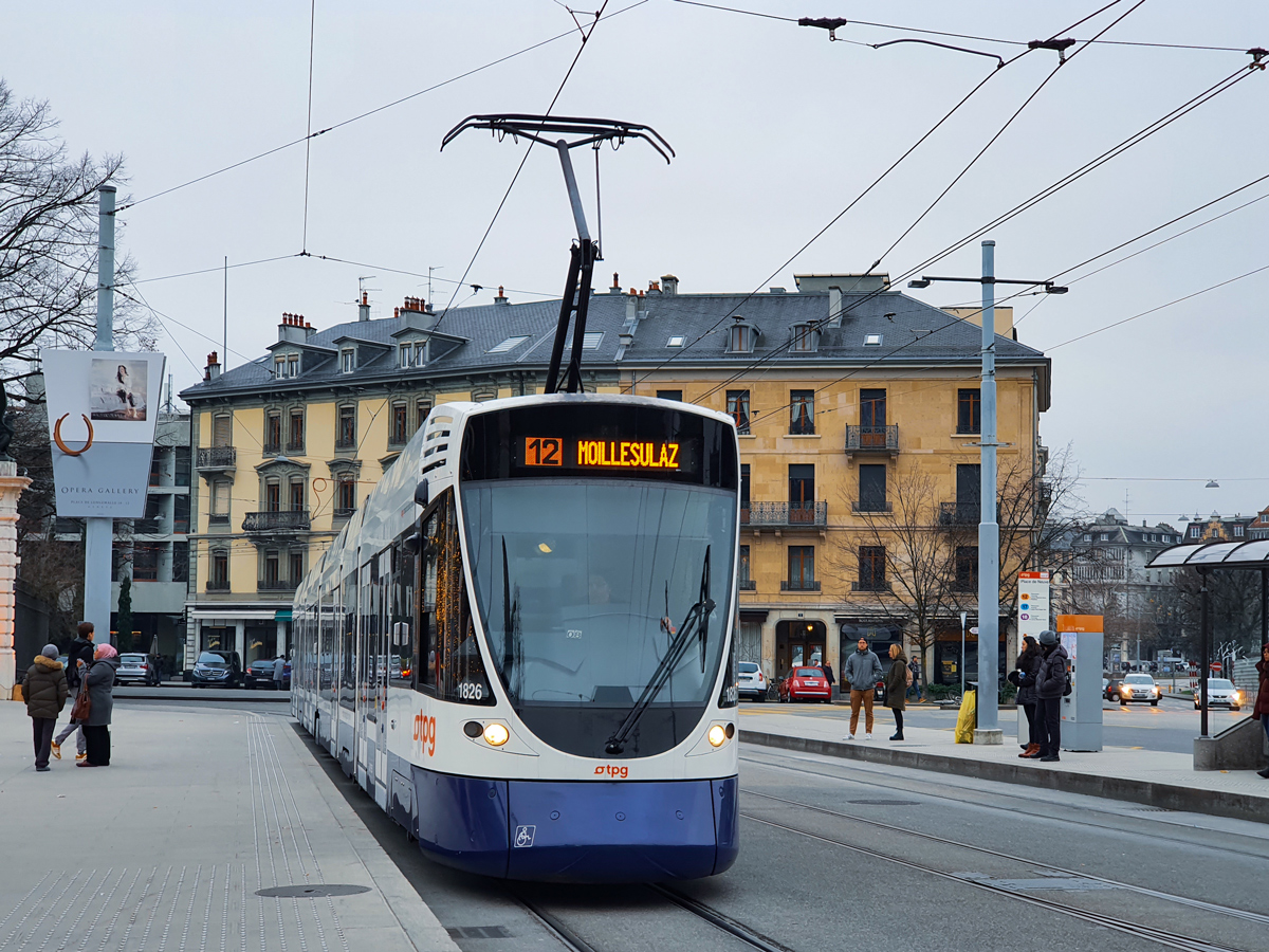 Женева, Stadler Tango ZR № 1826 Женева, Stadler Tango ZR № 1826