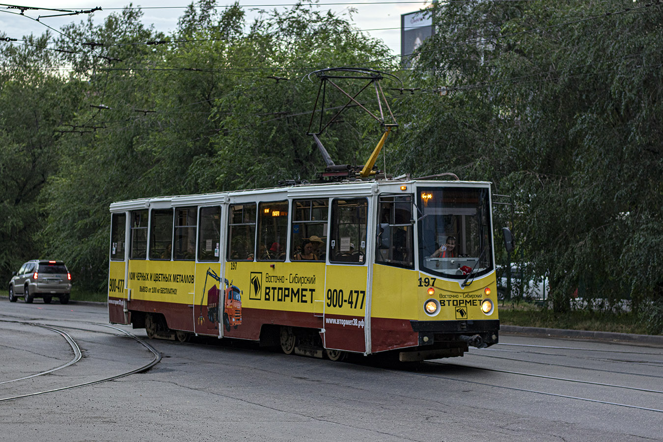 Иркутск, 71-605ТН (КТМ-5М3Р8) № 197