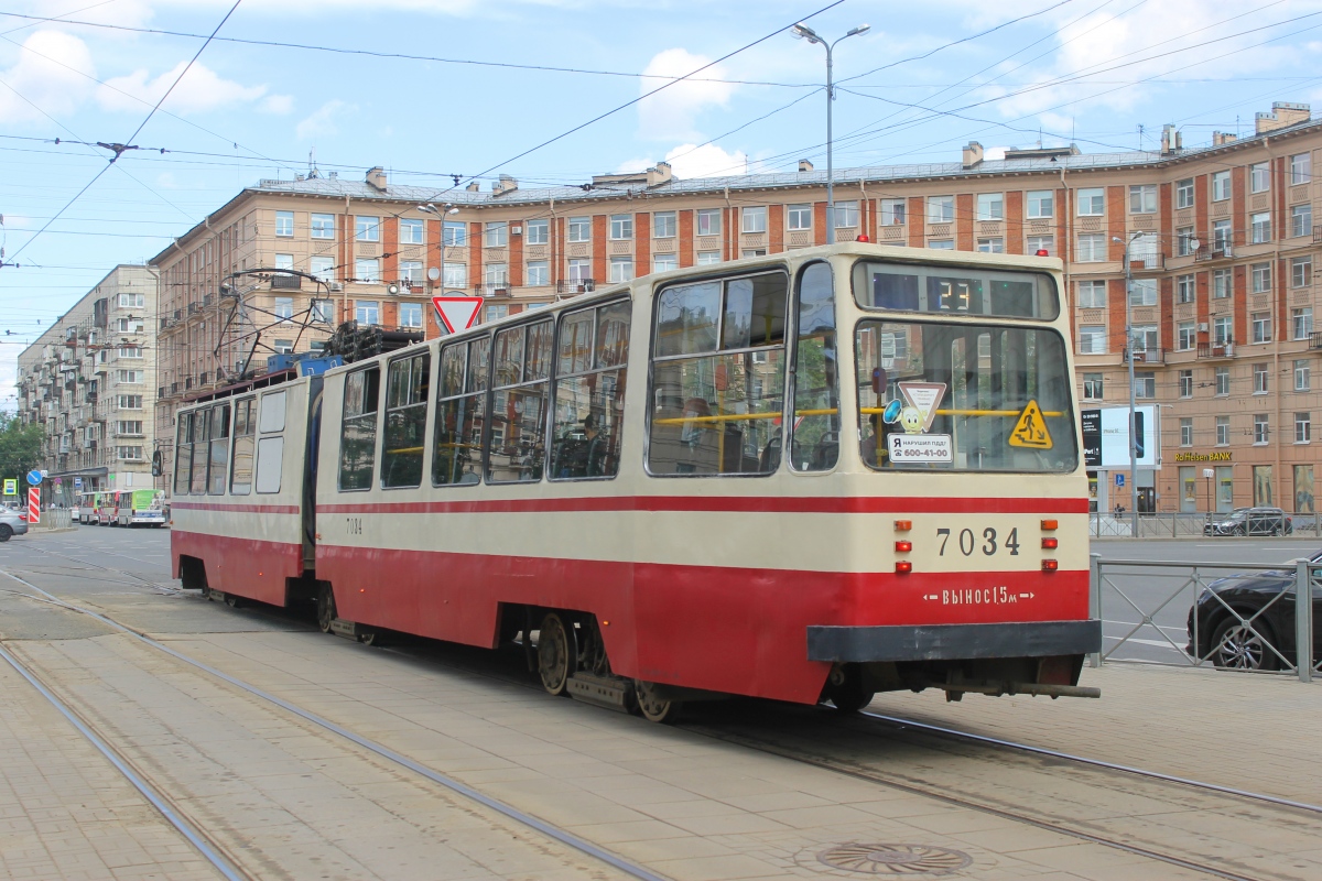 Санкт-Петербург, ЛВС-86К № 7034