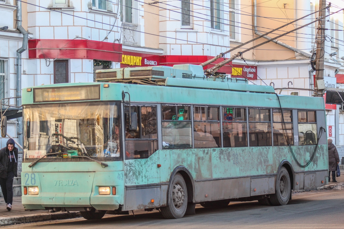 Tver, Trolza-5275.05 “Optima” Br. 28; Tver — The last years of the Tver trolleybus (2019 — 2020)
