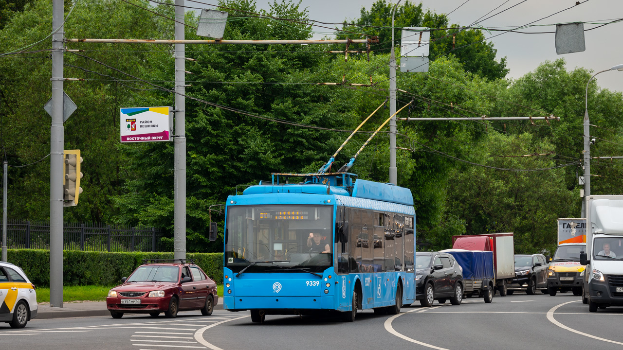 Москва, Тролза-5265.00 «Мегаполис» № 9339