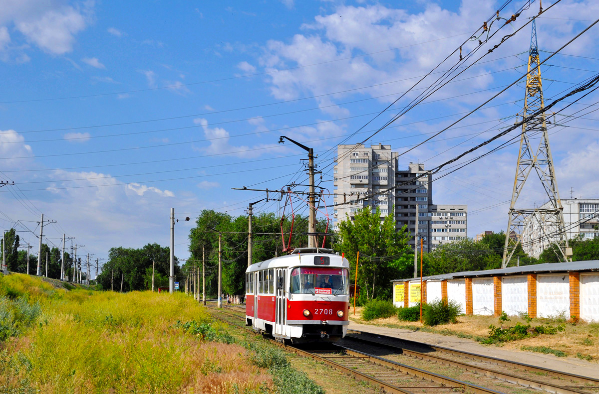Волгоград, Tatra T3SU № 2708