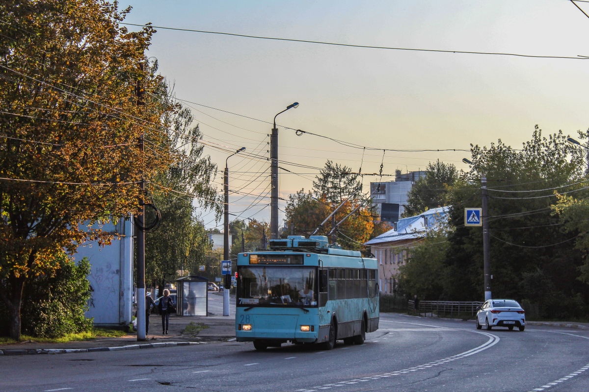 Tver, Trolza-5275.05 “Optima” № 28; Tver — The last years of the Tver trolleybus (2019 — 2020)