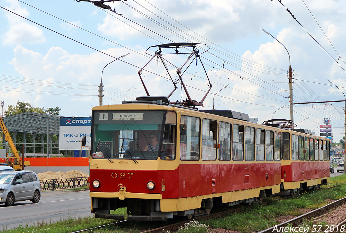 Орёл, Tatra T6B5SU № 087