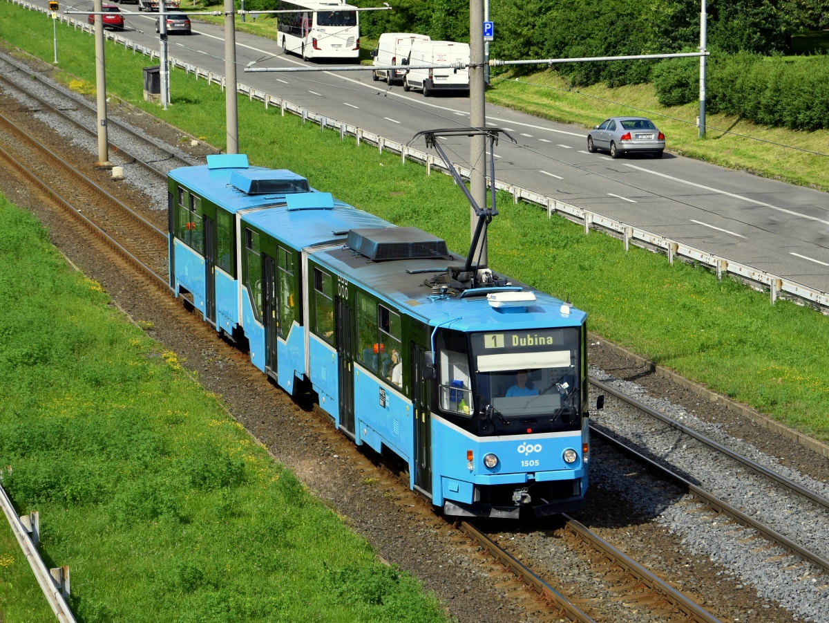 Острава, Tatra KT8D5R.N1 № 1505
