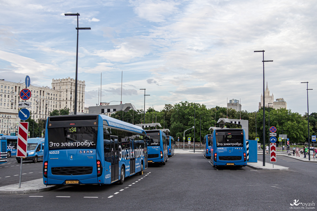 Москва, КАМАЗ-6282 № 410133; Москва, КАМАЗ-6282 № 410118