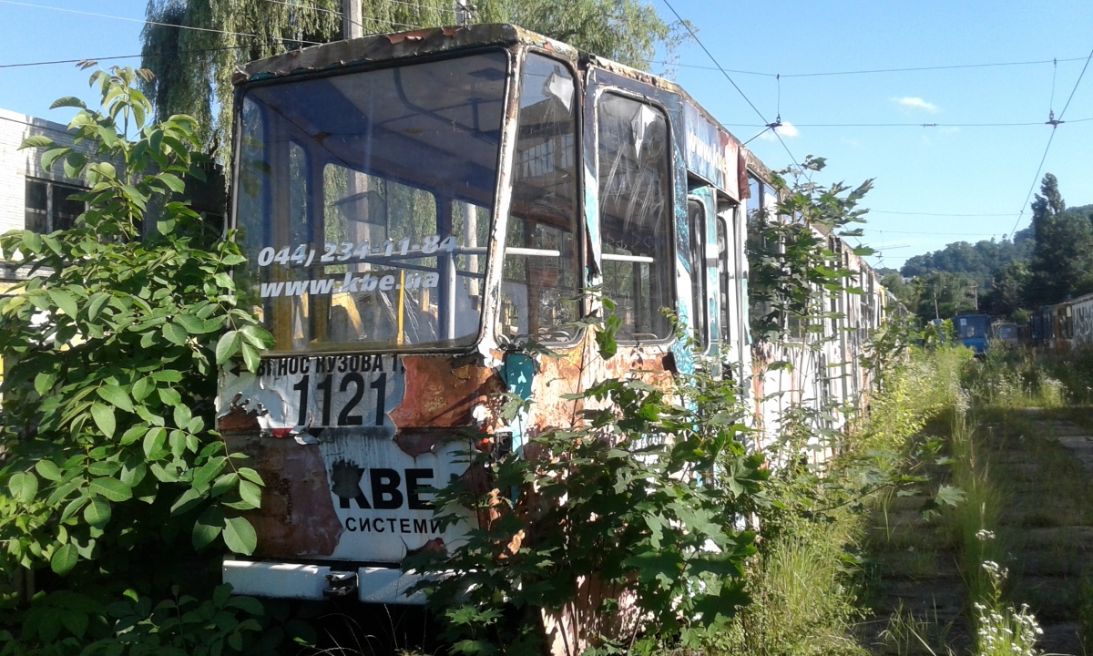 Львов, Tatra KT4SU № 1121