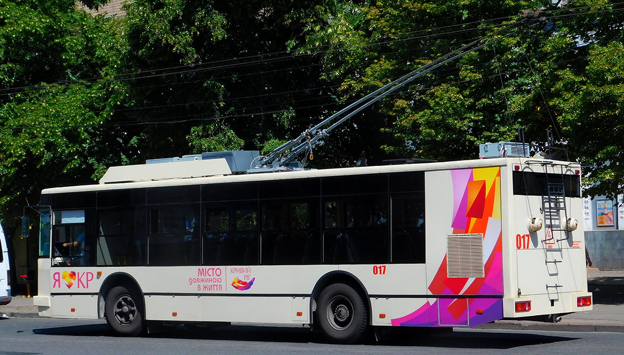 Кривой Рог, ЮМЗ Т1Р (Т2П) № 017 Кривой Рог, ЮМЗ Т1Р (Т2П) № 017