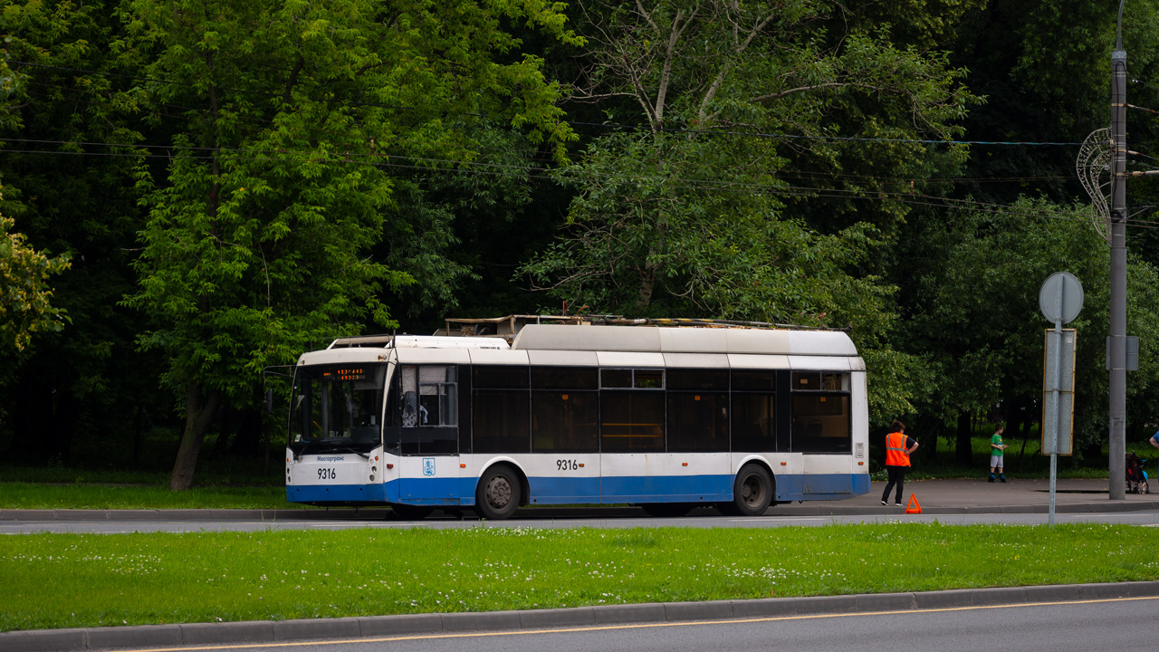 Москва, Тролза-5265.00 «Мегаполис» № 9316