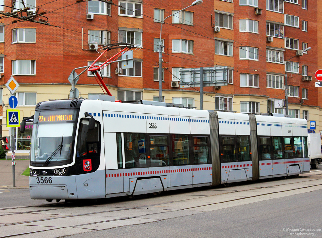 Москва, 71-414 (Pesa Fokstrot) № 3566