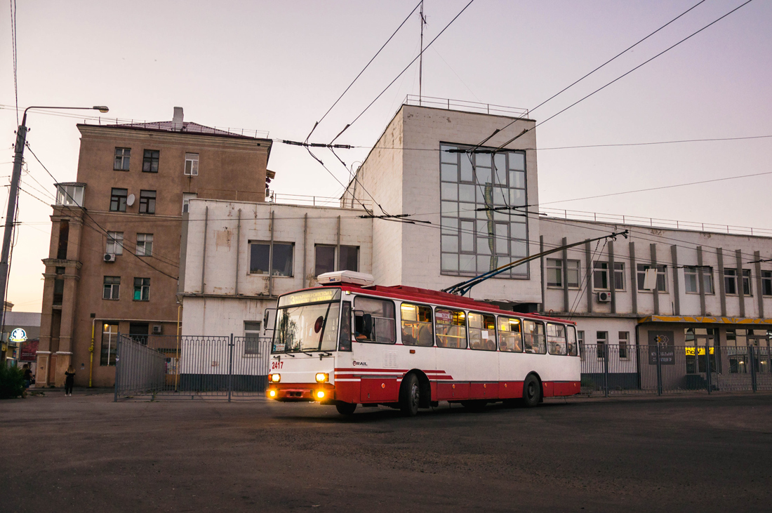 Харків, Škoda 14TrM № 2417