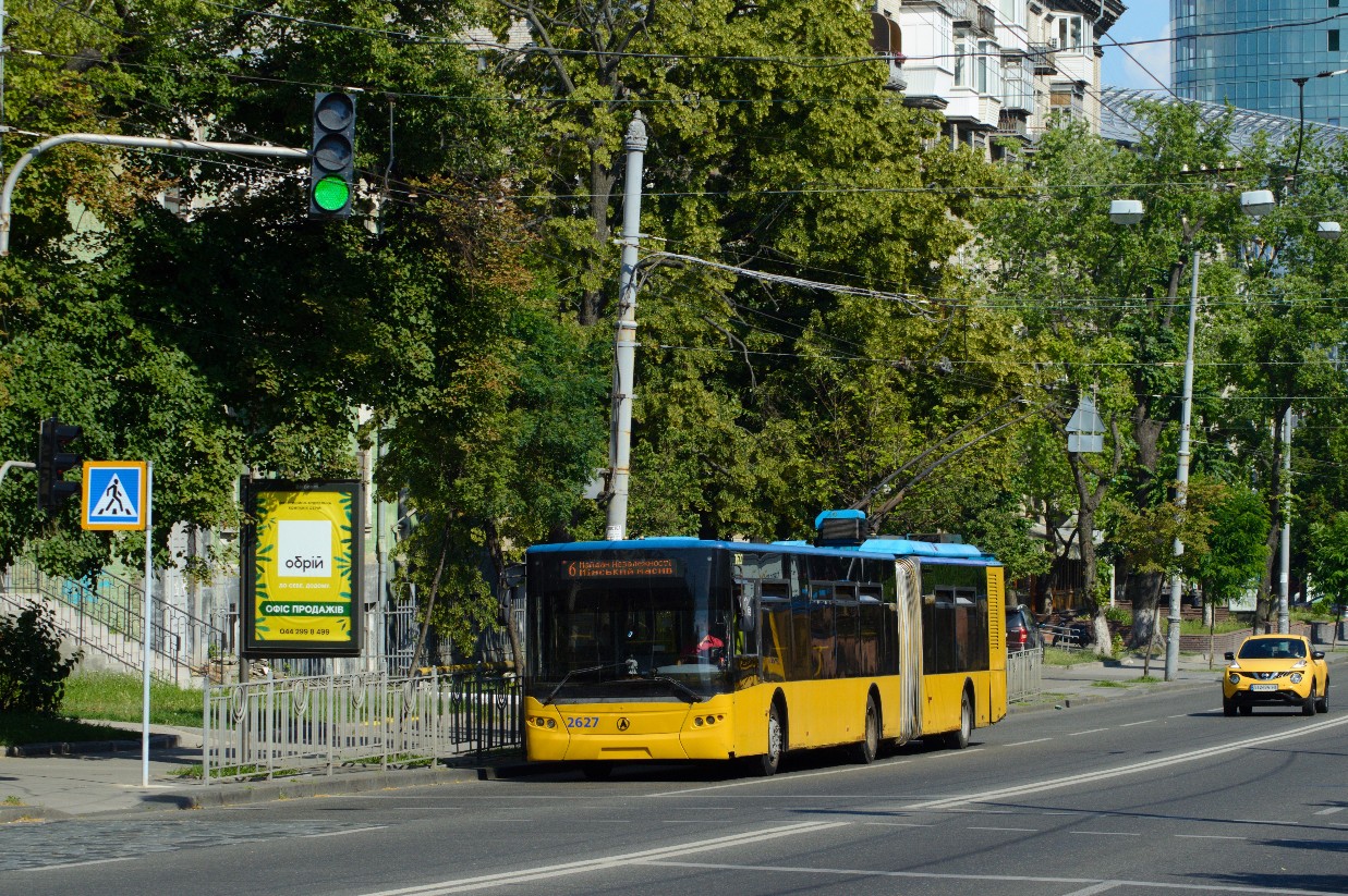 Киев, ЛАЗ E301D1 № 2627