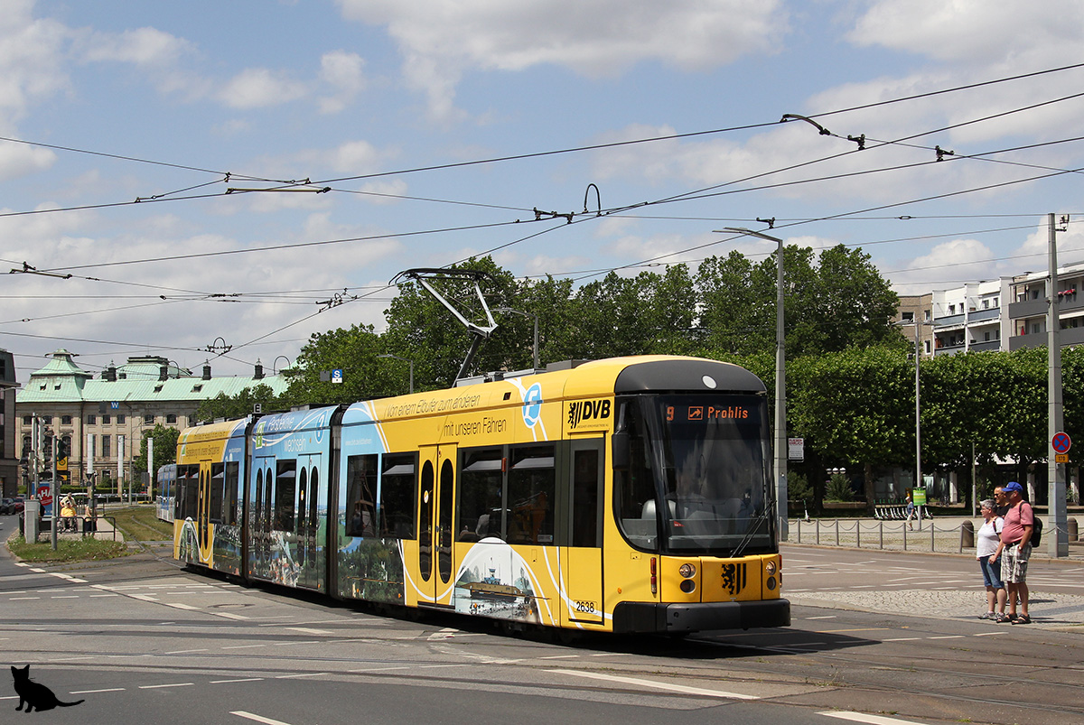 Дрезден, Bombardier NGT D8 DD 	 № 2638