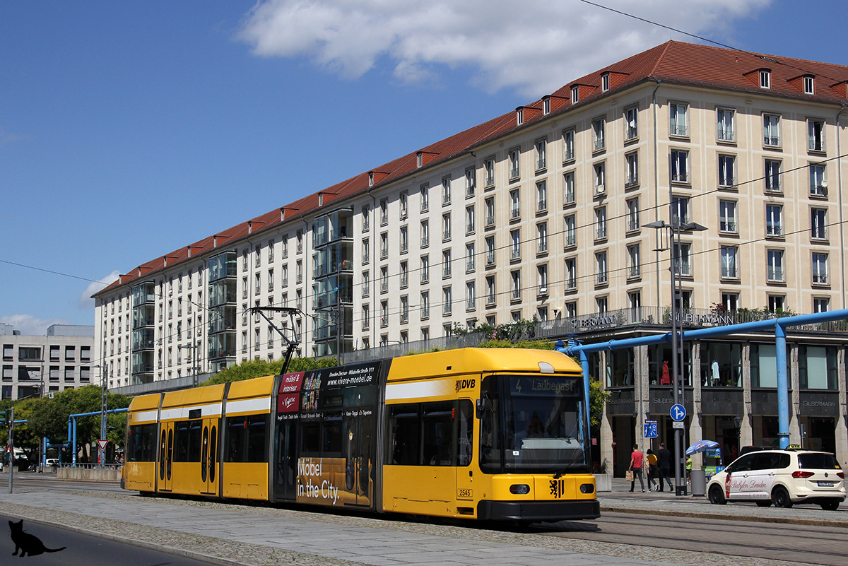 Дрезден, SachsenTram NGT 6 DD № 2545