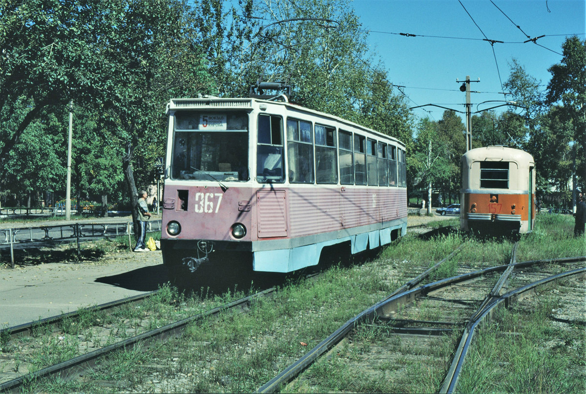 Хабаровск, 71-605 (КТМ-5М3) № 367; Хабаровск, РВЗ-6М2 № 157