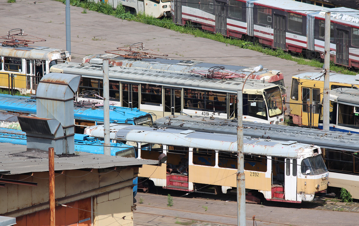 Москва, 71-619А-01 № 4319; Москва, Tatra T3SU № 2992