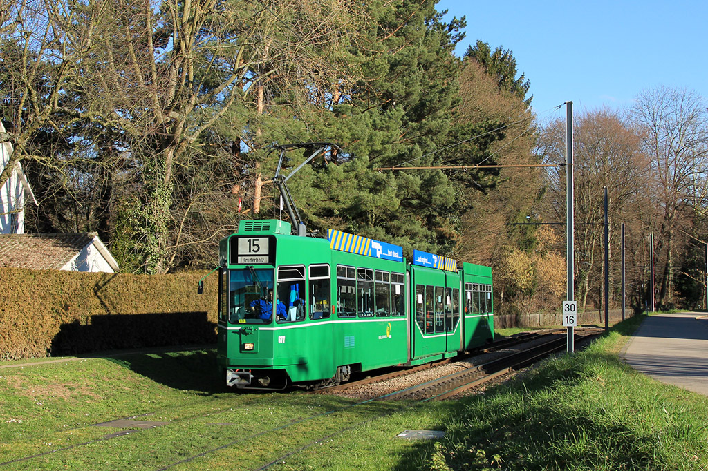 Базель, Schindler/Siemens Be 4/6 S № 677