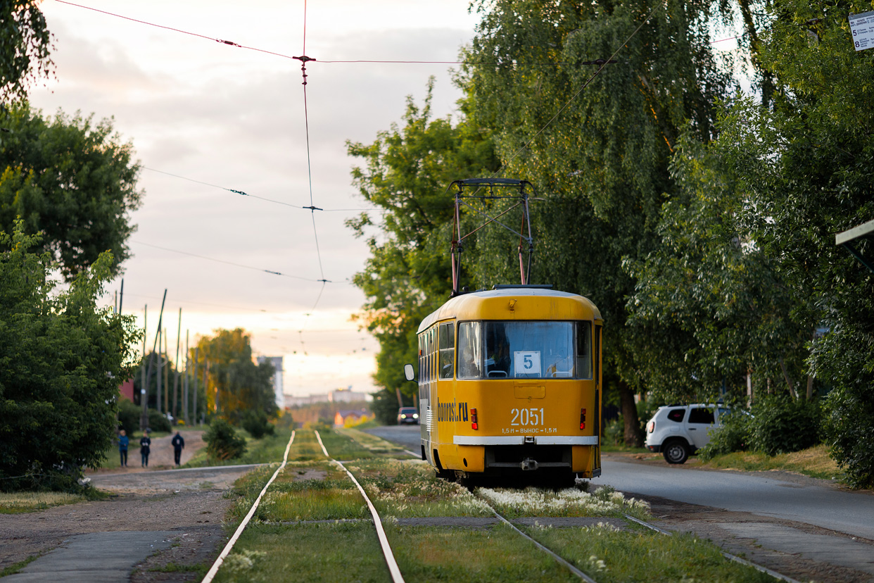 Ижевск, Tatra T3SU мод. Ижевск № 2051