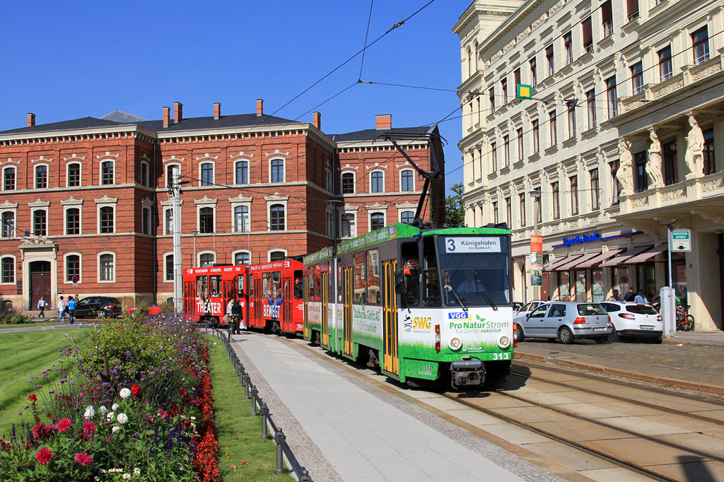 Görlitz, Tatra KT4DC № 313