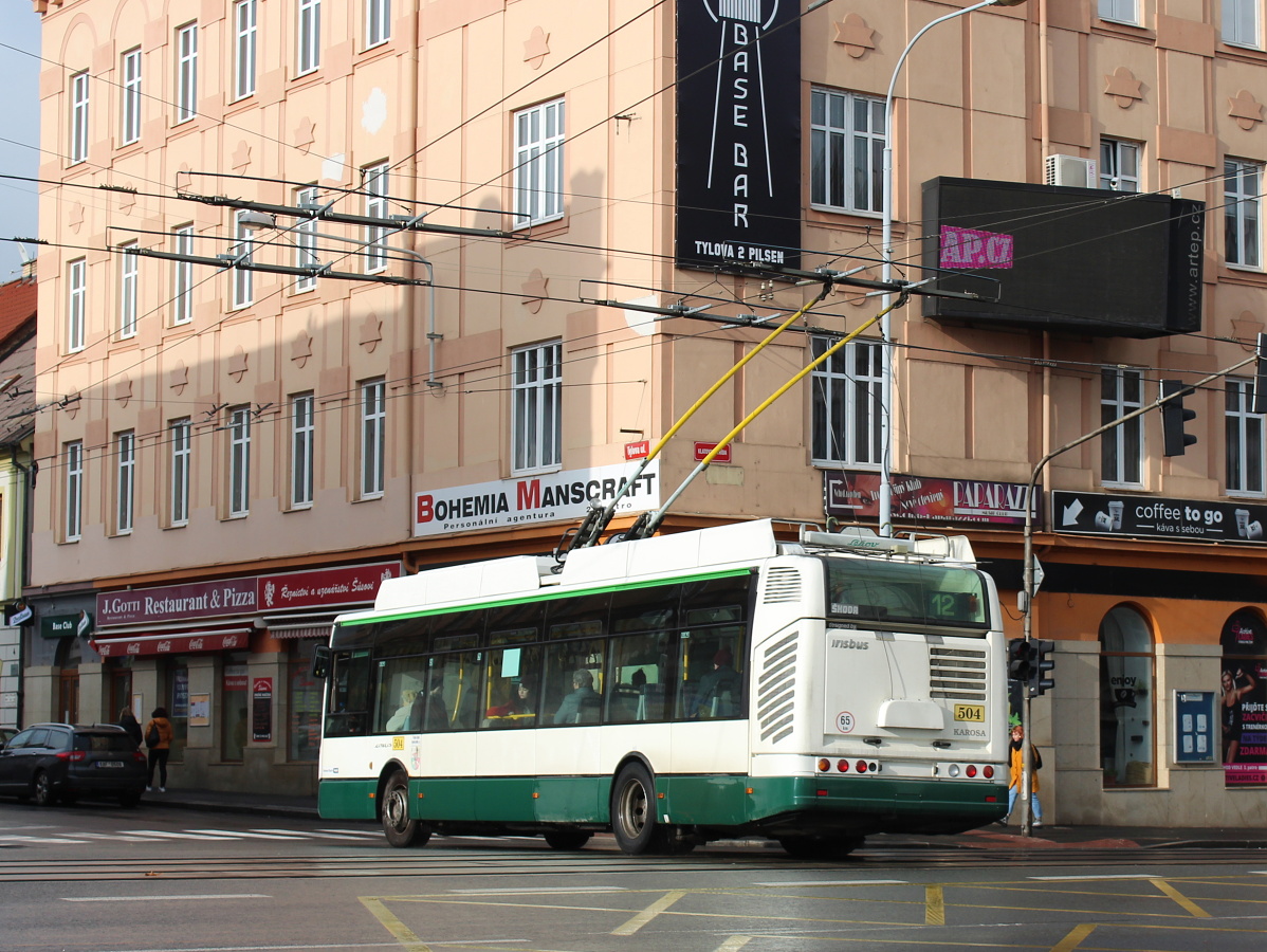 Пльзень, Škoda 24Tr Irisbus Citelis № 504