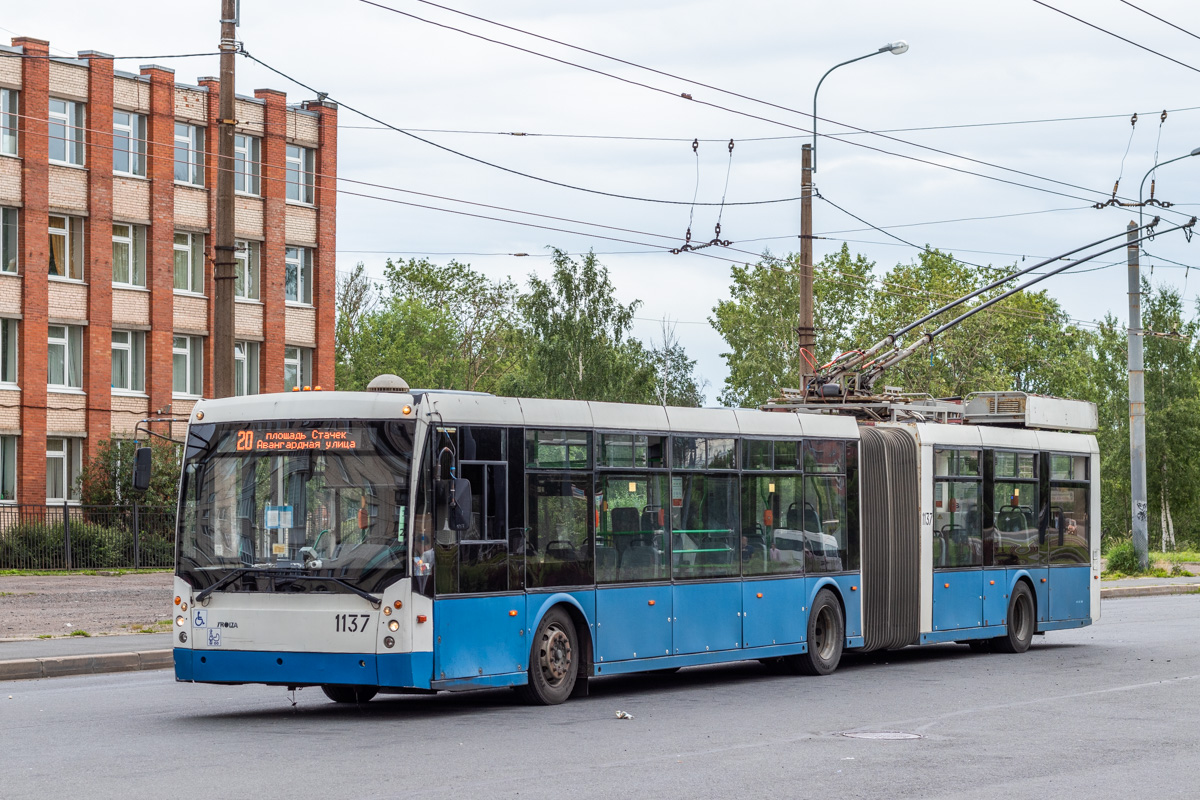 Санкт-Петербург, Тролза-6206.01 «Мегаполис» № 1137