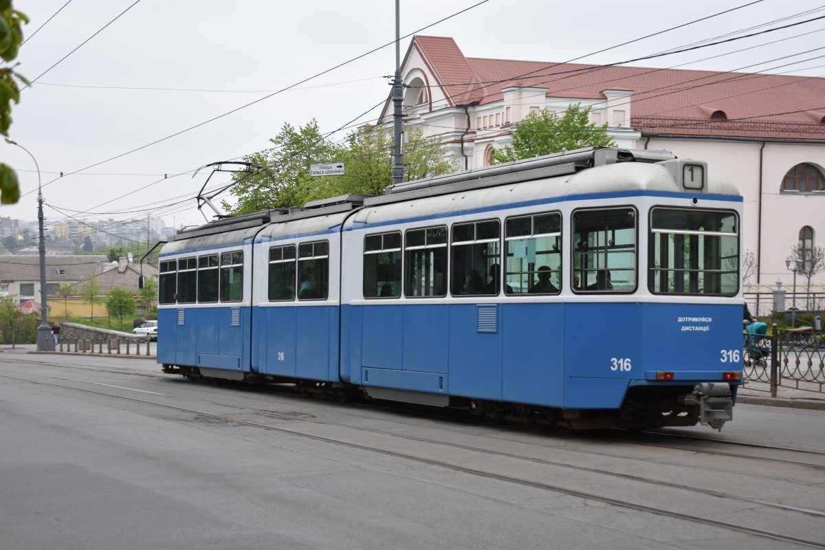 Винница, SWS/SIG/BBC Be 4/6 "Mirage" № 316