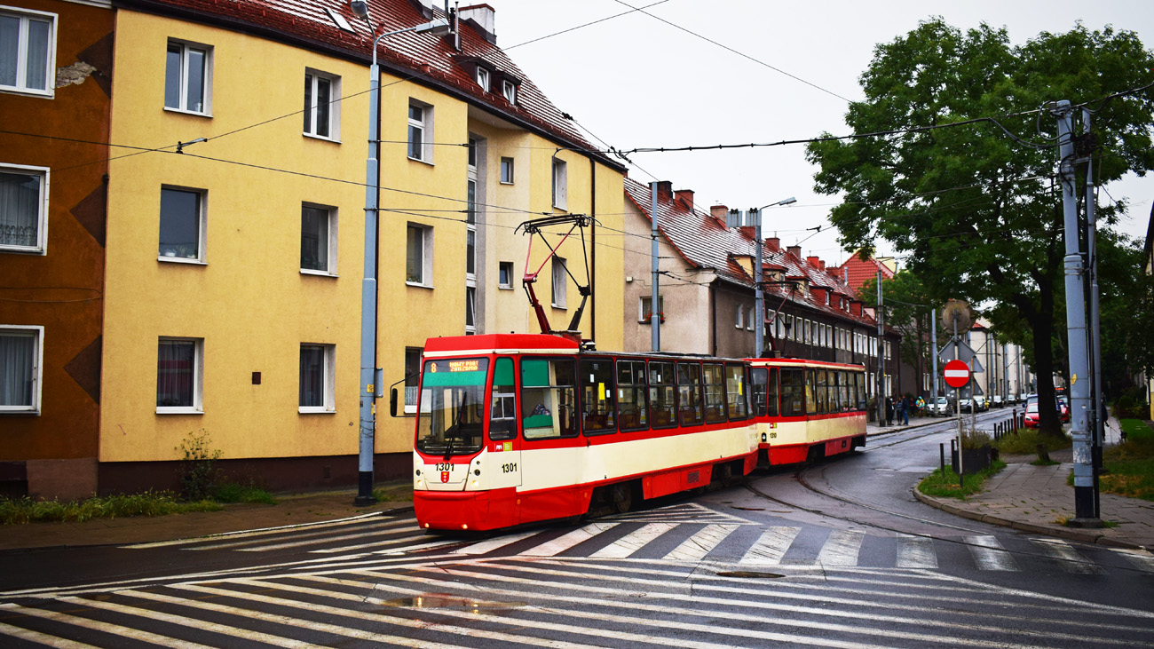 Гданьск, Konstal 105Na № 1301