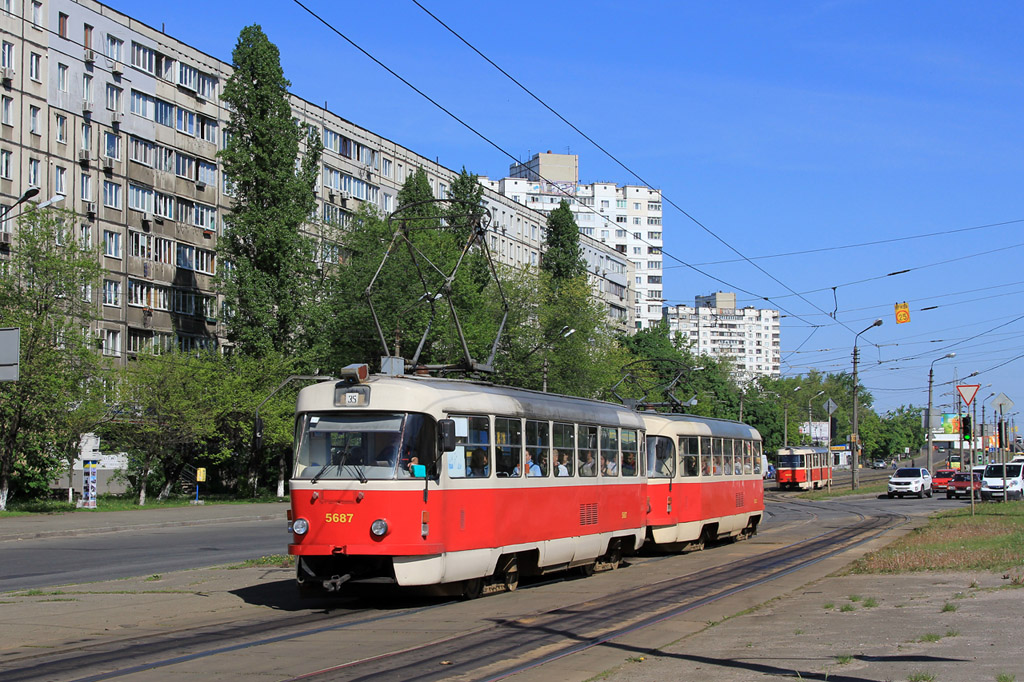 Киев, Tatra T3SUCS № 5687