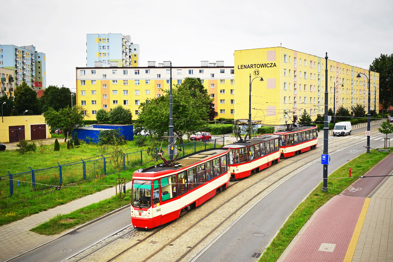 Гданьск, Konstal 105Na № 1202