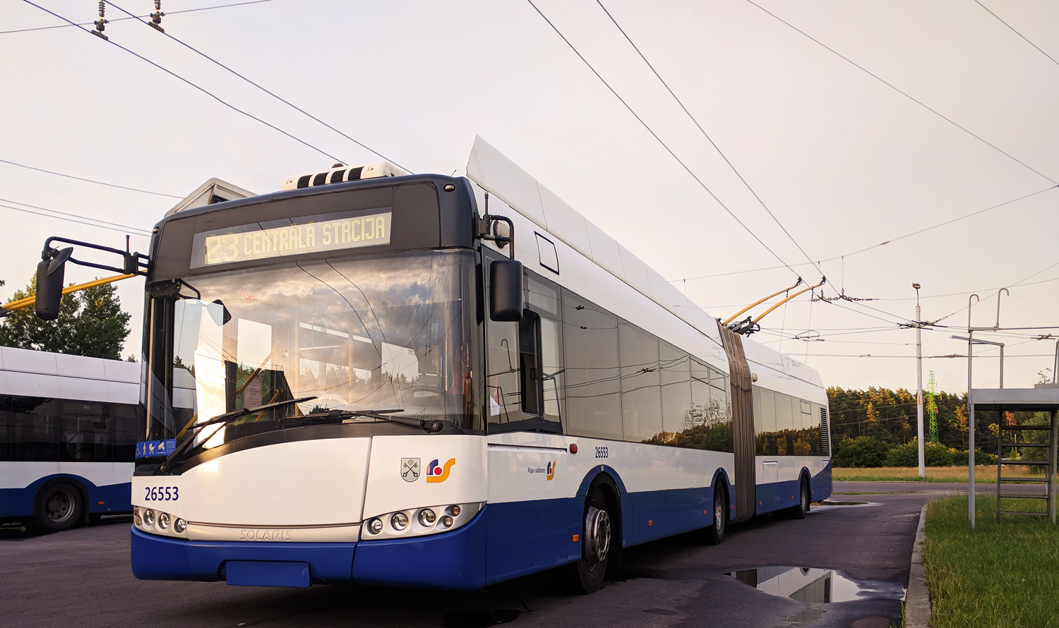 Рига, Solaris Trollino III 18 Ganz № 26553