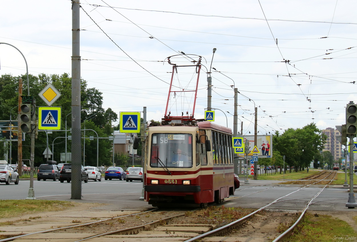 Санкт-Петербург, 71-134А (ЛМ-99АВ) № 0551