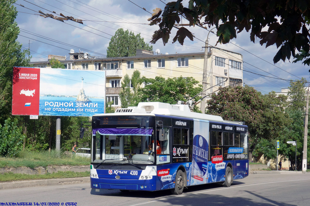 Крымскі тралейбус, Богдан Т70110 № 4300