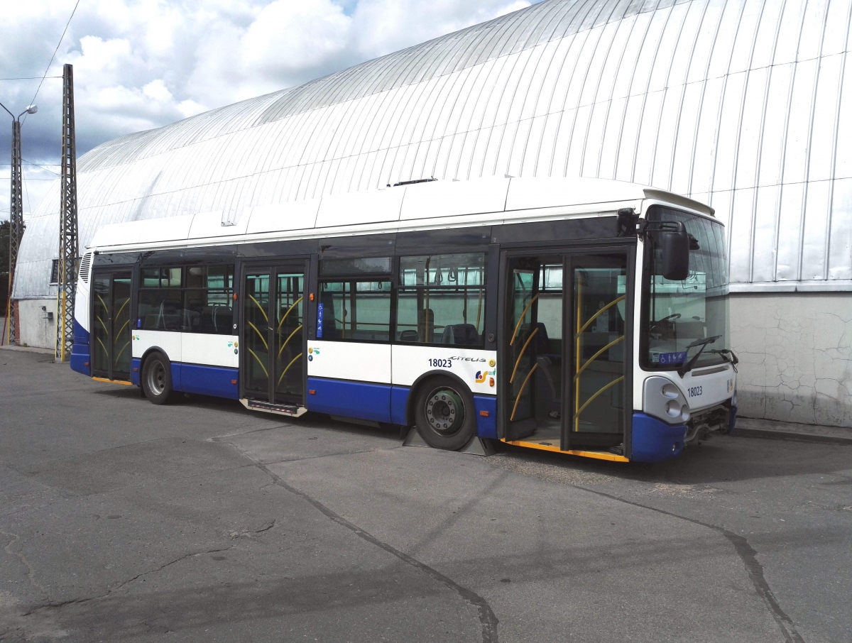 Рига, Škoda 24Tr Irisbus Citelis № 18023