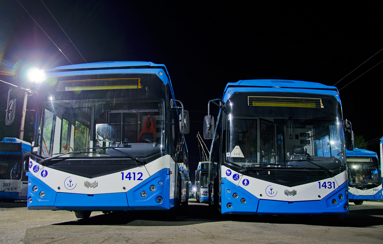 Мариуполь, АКСМ 321 (БКМ-Україна) № 1412; Мариуполь, АКСМ 321 (БКМ-Україна) № 1431