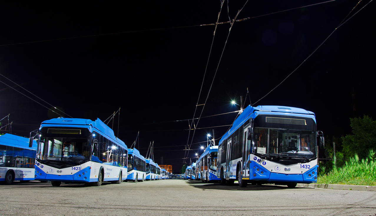 Мариуполь, АКСМ 321 (БКМ-Україна) № 1423; Мариуполь, АКСМ 321 (БКМ-Україна) № 1432