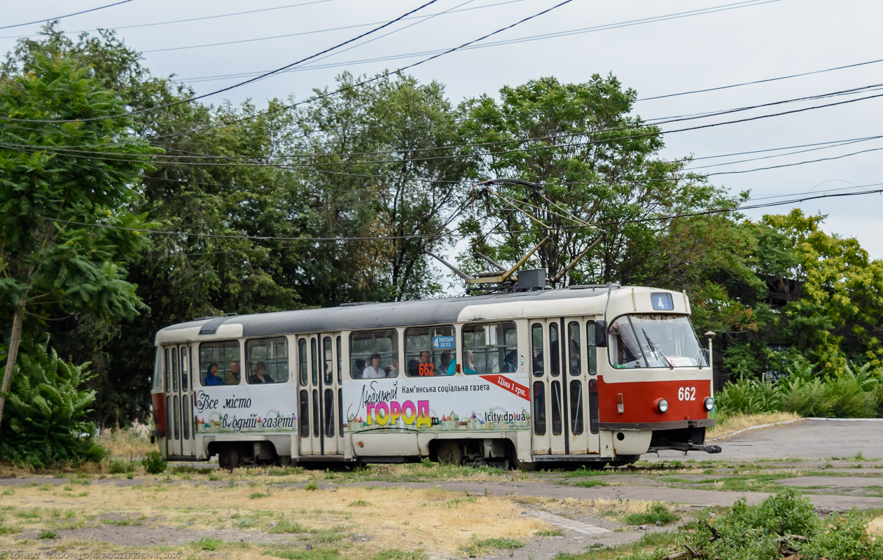 Каменское, Tatra T3SUCS № 662