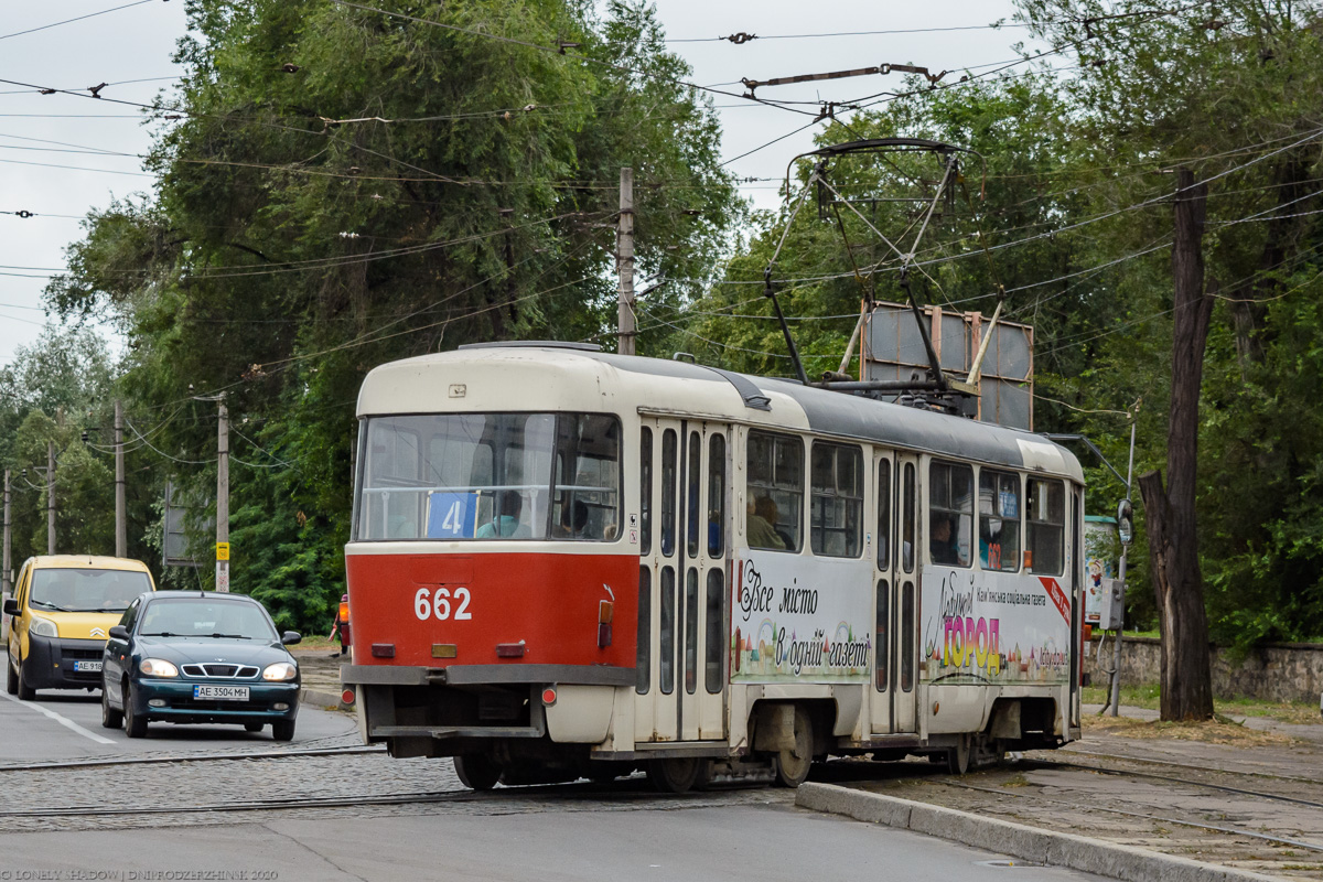 Каменское, Tatra T3SUCS № 662