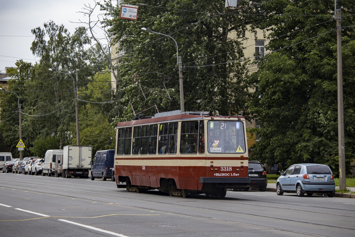 Санкт-Петербург, 71-134К (ЛМ-99К) № 3318